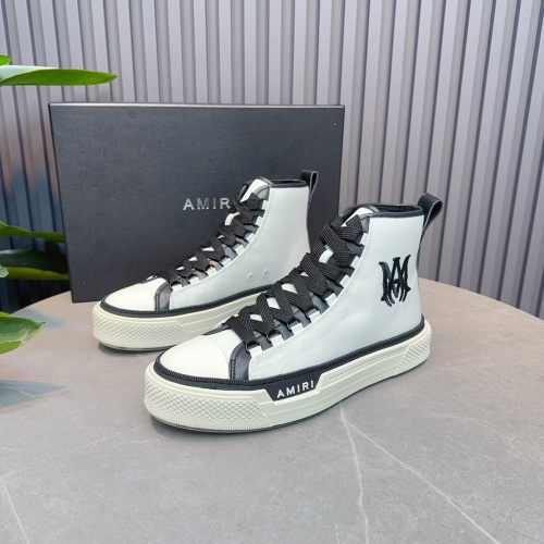 Amiri High Tops Shoes For Men #1217514 $115.00 USD, Wholesale Replica Amiri High Tops Shoes