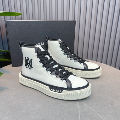 Replica Amiri High Tops Shoes For Men #1217514 $115.00 USD for Wholesale