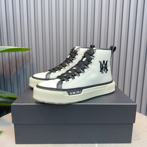 Replica Amiri High Tops Shoes For Men #1217514 $115.00 USD for Wholesale