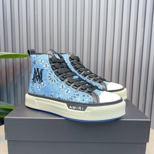 Replica Amiri High Tops Shoes For Men #1217523 $122.00 USD for Wholesale