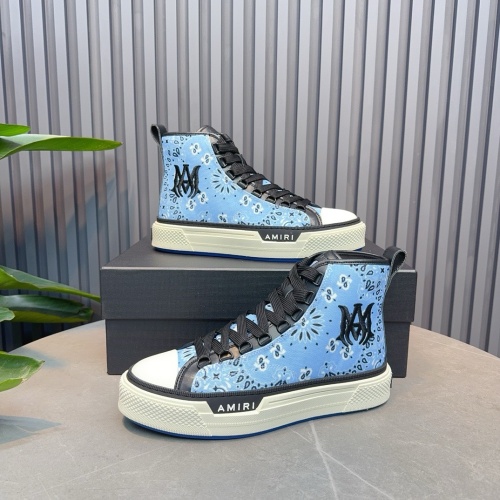 Replica Amiri High Tops Shoes For Men #1217523 $122.00 USD for Wholesale