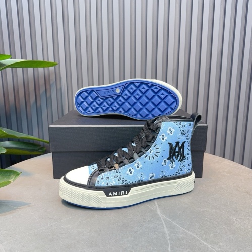 Replica Amiri High Tops Shoes For Men #1217523 $122.00 USD for Wholesale