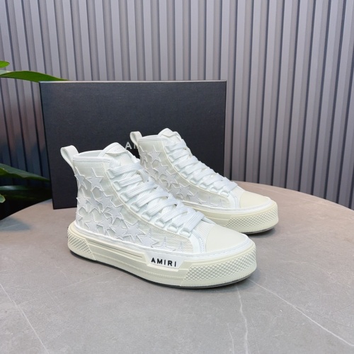 Amiri High Tops Shoes For Men #1217529 $122.00 USD, Wholesale Replica Amiri High Tops Shoes