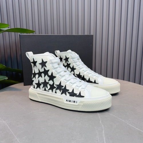 Amiri High Tops Shoes For Men #1217533 $122.00 USD, Wholesale Replica Amiri High Tops Shoes