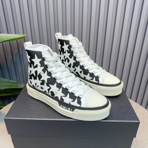 Replica Amiri High Tops Shoes For Men #1217535 $122.00 USD for Wholesale