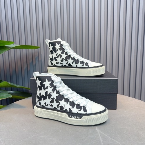 Replica Amiri High Tops Shoes For Men #1217535 $122.00 USD for Wholesale