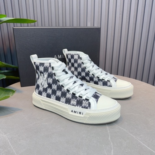 Amiri High Tops Shoes For Men #1217537 $122.00 USD, Wholesale Replica Amiri High Tops Shoes