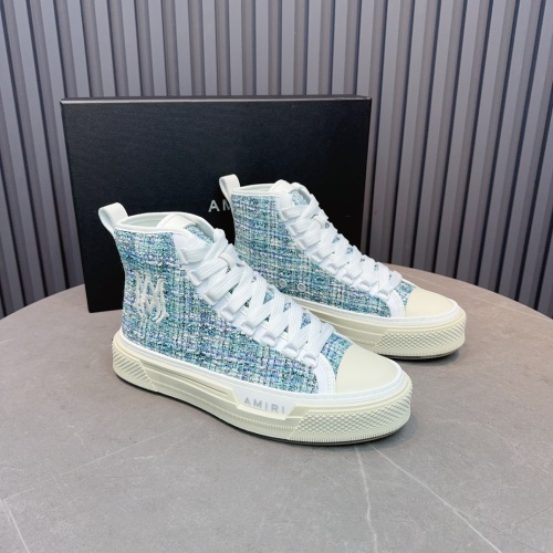 Amiri High Tops Shoes For Men #1217539 $122.00 USD, Wholesale Replica Amiri High Tops Shoes