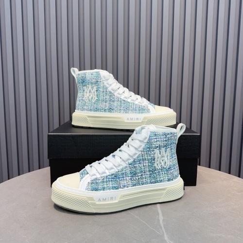 Replica Amiri High Tops Shoes For Men #1217539 $122.00 USD for Wholesale