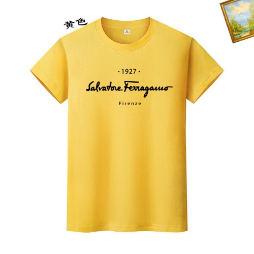 Salvatore Ferragamo T-Shirts Short Sleeved For Unisex #1217707 $25.00 USD, Wholesale Replica Salvatore Ferragamo T-Shirts