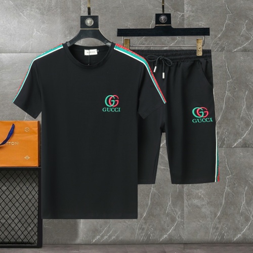 Gucci Tracksuits Short Sleeved For Men #1217847 $56.00 USD, Wholesale Replica Gucci Tracksuits