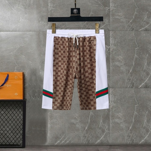 Replica Gucci Tracksuits Short Sleeved For Men #1217848 $56.00 USD for Wholesale