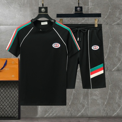 Gucci Tracksuits Short Sleeved For Men #1217852 $56.00 USD, Wholesale Replica Gucci Tracksuits