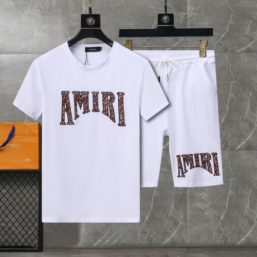 Amiri Tracksuits Short Sleeved For Men #1217883 $56.00 USD, Wholesale Replica Amiri Tracksuits