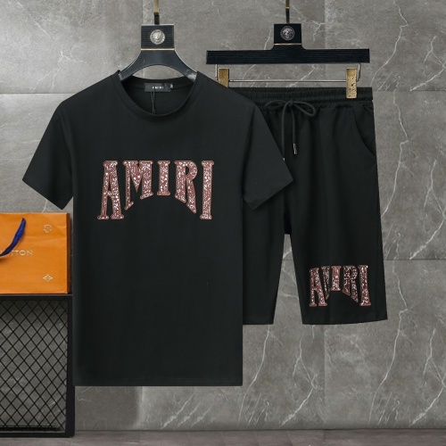 Amiri Tracksuits Short Sleeved For Men #1217884 $56.00 USD, Wholesale Replica Amiri Tracksuits