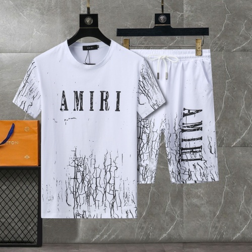 Amiri Tracksuits Short Sleeved For Men #1217885 $56.00 USD, Wholesale Replica Amiri Tracksuits