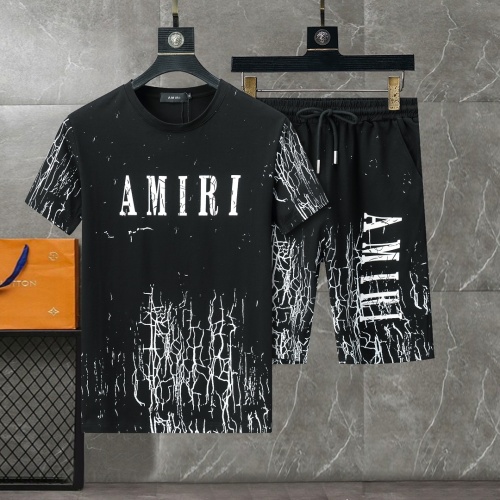 Amiri Tracksuits Short Sleeved For Men #1217886 $56.00 USD, Wholesale Replica Amiri Tracksuits