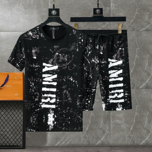 Amiri Tracksuits Short Sleeved For Men #1217888 $56.00 USD, Wholesale Replica Amiri Tracksuits