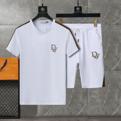 Christian Dior Tracksuits Short Sleeved For Men #1217889 $56.00 USD, Wholesale Replica Christian Dior Tracksuits