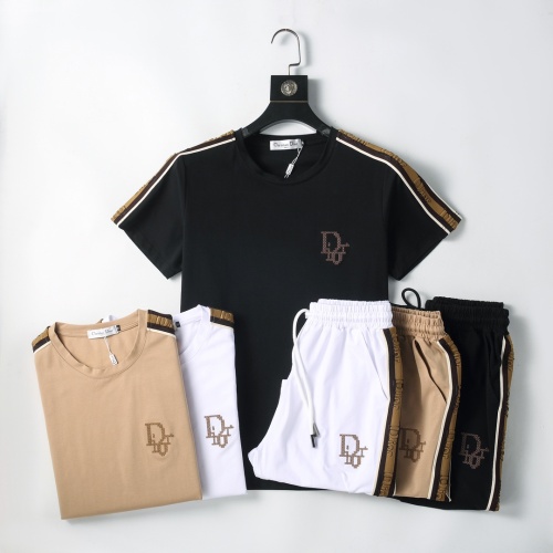 Replica Christian Dior Tracksuits Short Sleeved For Men #1217889 $56.00 USD for Wholesale