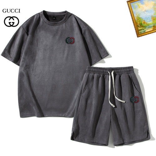 Gucci Tracksuits Short Sleeved For Men #1218007 $48.00 USD, Wholesale Replica Gucci Tracksuits