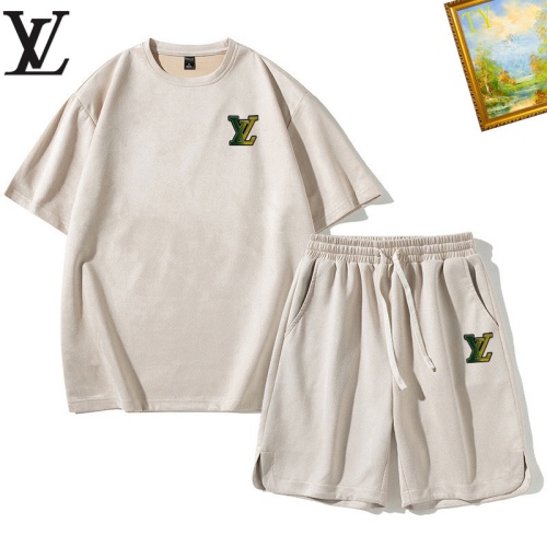 Louis Vuitton LV Tracksuits Short Sleeved For Men #1218018 $48.00 USD, Wholesale Replica Louis Vuitton LV Tracksuits