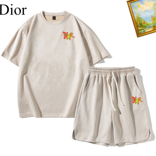 Christian Dior Tracksuits Short Sleeved For Men #1218024 $48.00 USD, Wholesale Replica Christian Dior Tracksuits