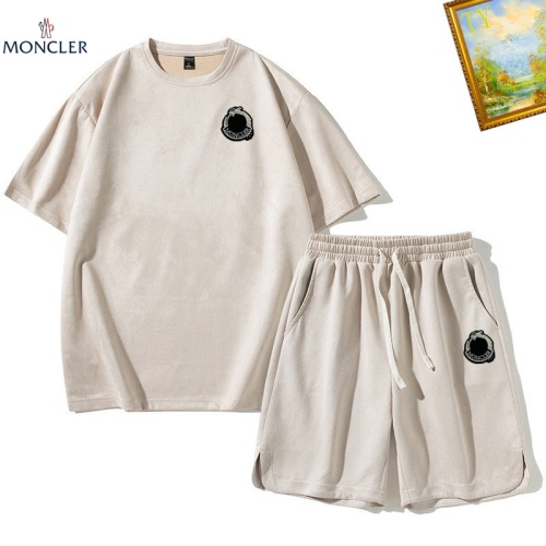 Moncler Tracksuits Short Sleeved For Men #1218033 $48.00 USD, Wholesale Replica Moncler Tracksuits