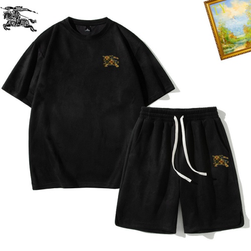 Burberry Tracksuits Short Sleeved For Men #1218054 $48.00 USD, Wholesale Replica Burberry Tracksuits