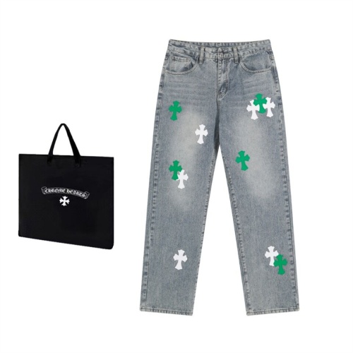 Chrome Hearts Jeans For Men #1218179 $64.00 USD, Wholesale Replica Chrome Hearts Jeans