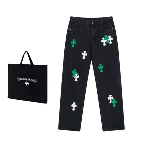 Chrome Hearts Jeans For Men #1218180 $64.00 USD, Wholesale Replica Chrome Hearts Jeans