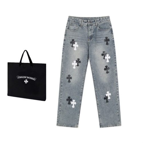 Chrome Hearts Jeans For Men #1218181 $64.00 USD, Wholesale Replica Chrome Hearts Jeans