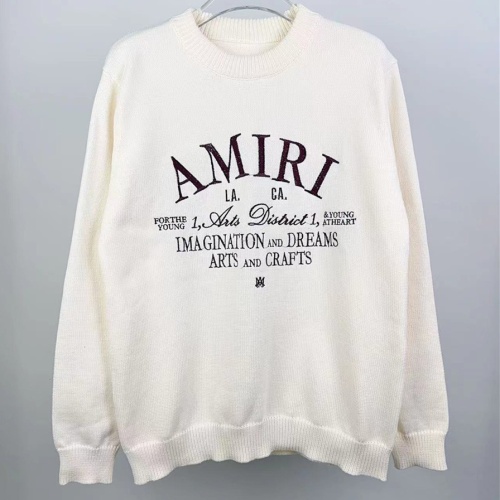 Amiri Sweaters Long Sleeved For Unisex #1218212 $52.00 USD, Wholesale Replica Amiri Sweaters