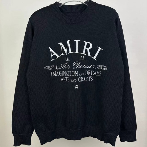 Amiri Sweaters Long Sleeved For Unisex #1218213 $52.00 USD, Wholesale Replica Amiri Sweaters