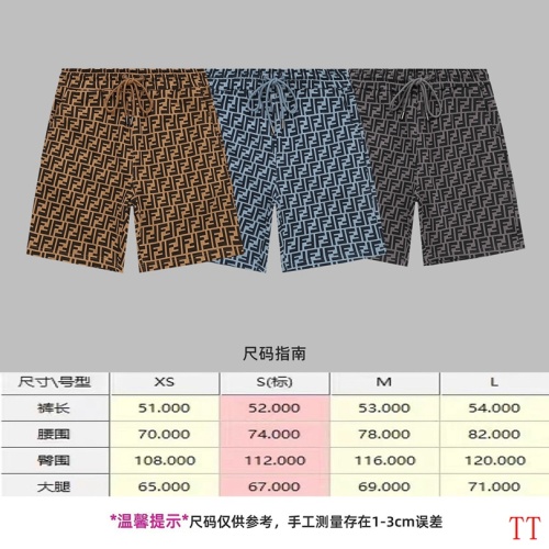 Replica Fendi Pants For Unisex #1218290 $52.00 USD for Wholesale