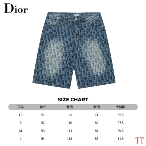 Replica Christian Dior Jeans For Unisex #1218445 $52.00 USD for Wholesale