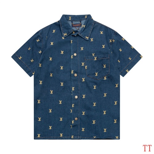 Louis Vuitton LV Shirts Short Sleeved For Unisex #1218505 $60.00 USD, Wholesale Replica Louis Vuitton LV Shirts