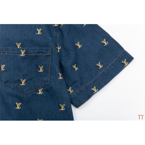 Replica Louis Vuitton LV Shirts Short Sleeved For Unisex #1218505 $60.00 USD for Wholesale