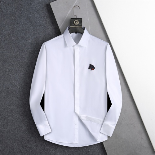 Hermes Shirts Long Sleeved For Men #1218519 $40.00 USD, Wholesale Replica Hermes Shirts