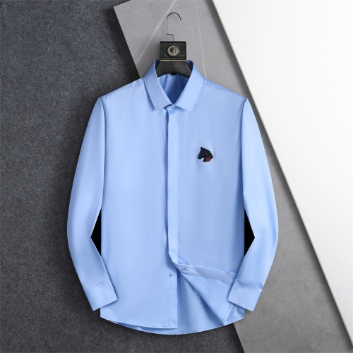 Hermes Shirts Long Sleeved For Men #1218520 $40.00 USD, Wholesale Replica Hermes Shirts