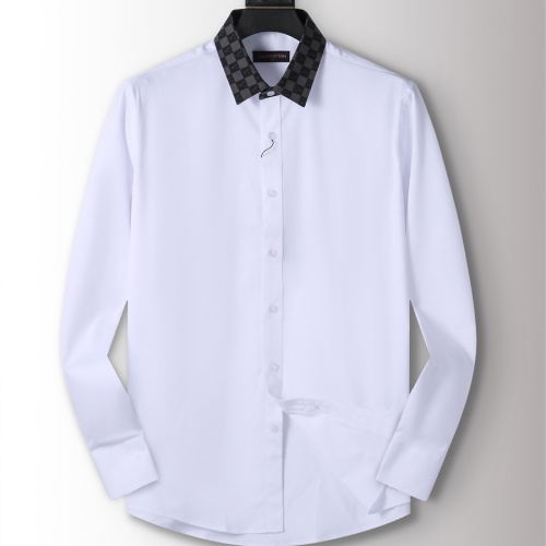 Louis Vuitton LV Shirts Long Sleeved For Men #1218545 $48.00 USD, Wholesale Replica Louis Vuitton LV Shirts