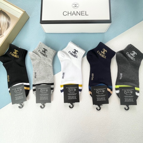 Replica Chanel Socks #1218633 $29.00 USD for Wholesale