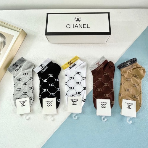 Chanel Socks For Women #1218716 $29.00 USD, Wholesale Replica Chanel Socks