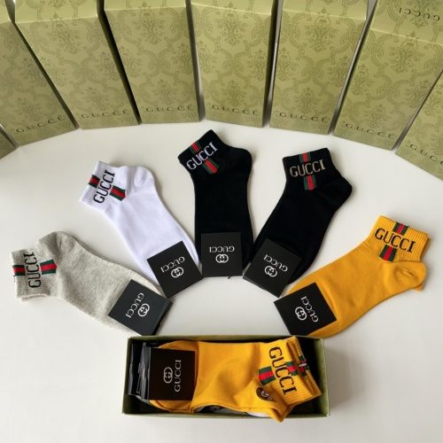 Replica Gucci Socks #1218793 $27.00 USD for Wholesale