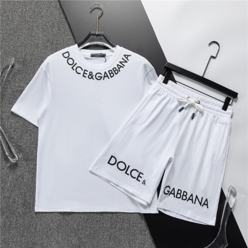 Dolce &amp; Gabbana D&amp;G Tracksuits Short Sleeved For Men #1218833 $48.00 USD, Wholesale Replica Dolce &amp; Gabbana D&amp;G Tracksuits