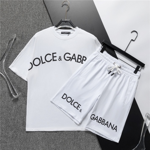 Dolce &amp; Gabbana D&amp;G Tracksuits Short Sleeved For Men #1218835 $48.00 USD, Wholesale Replica Dolce &amp; Gabbana D&amp;G Tracksuits