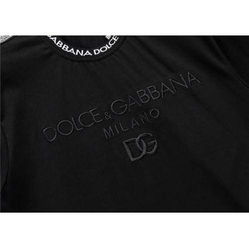 Replica Dolce & Gabbana D&G Tracksuits Short Sleeved For Men #1218844 $48.00 USD for Wholesale