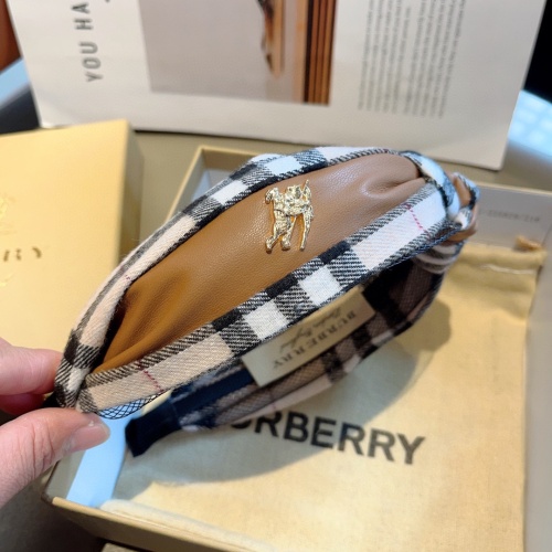 Replica Burberry Headband For Women #1218858 $27.00 USD for Wholesale