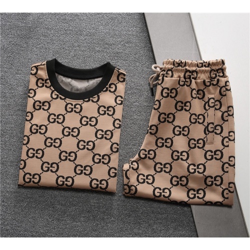 Replica Gucci Tracksuits Short Sleeved For Men #1218914 $48.00 USD for Wholesale