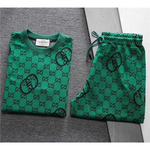 Replica Gucci Tracksuits Short Sleeved For Men #1218916 $48.00 USD for Wholesale